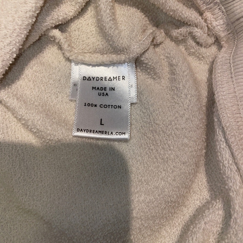 Daydreamer Def Leppard On The Prowl 87 Sweatshirt Cream Graphic Pullover Large - Picture 5 of 8